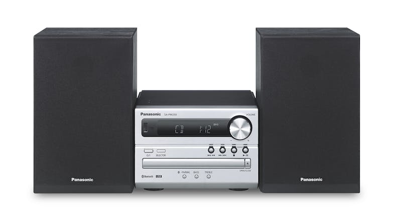 Panasonic Wireless CD Player & Micro System - Silver (SC-PM250) Panasonic Wireless CD Player & Micro System - Silver (SC-PM250)