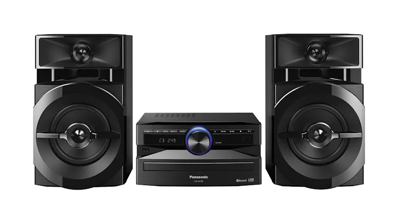 Panasonic Wireless CD Player & Mini Sound System - Black (SC-UX100GN) Panasonic Wireless CD Player & Mini Sound System - Black (SC-UX100GN)