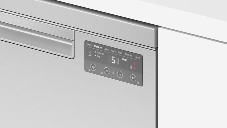 Fisher & Paykel 15 Place Setting 7 Program Freestanding Dishwasher - Stainless Steel (Series 5/DW60FC2X2)