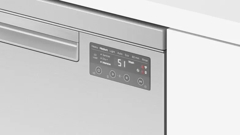 Fisher & Paykel 15 Place Setting Dishwasher - Freestanding with 7 Programs - Stainless Steel (Series 7/DW60FC4X2) Fisher & Paykel 15 Place Setting Dishwasher - Freestanding with 7 Programs - Stainless Steel (Series 7/DW60FC4X2)