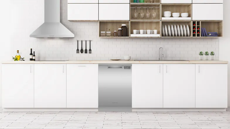 Fisher & Paykel 15 Place Setting Dishwasher - Freestanding with 7 Programs - Stainless Steel (Series 7/DW60FC4X2) Fisher & Paykel 15 Place Setting Dishwasher - Freestanding with 7 Programs - Stainless Steel (Series 7/DW60FC4X2)