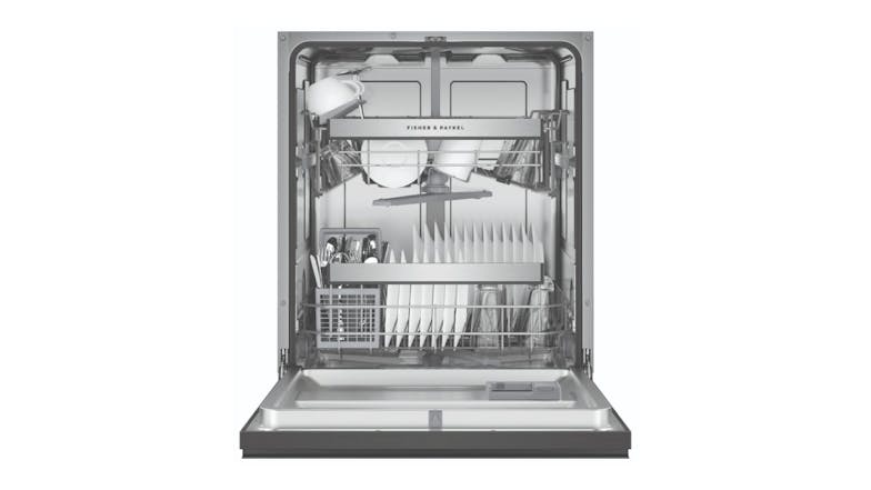 Fisher & Paykel 15 Place Setting 7 Program Built-Under Dishwasher - Black Stainless Steel (Series 5/DW60UN2B2)