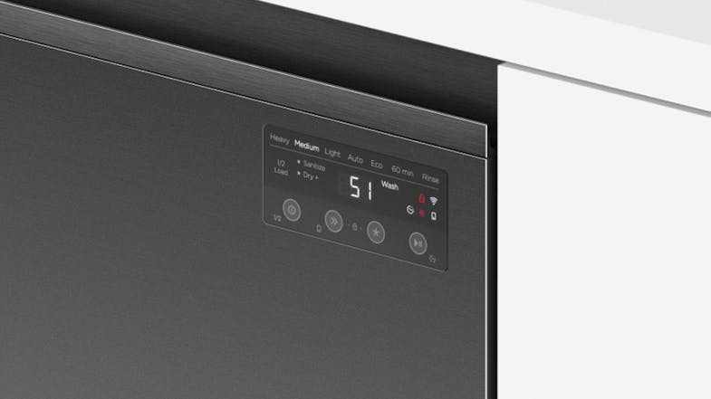 Fisher & Paykel 15 Place Setting Built-Under Dishwasher - Black Stainless Steel (DW60UN2B2) Fisher & Paykel 15 Place Setting Built-Under Dishwasher - Black Stainless Steel (DW60UN2B2)