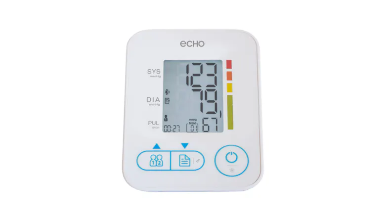 ECHO Digital Blood Pressure Monitor ECHO Digital Blood Pressure Monitor