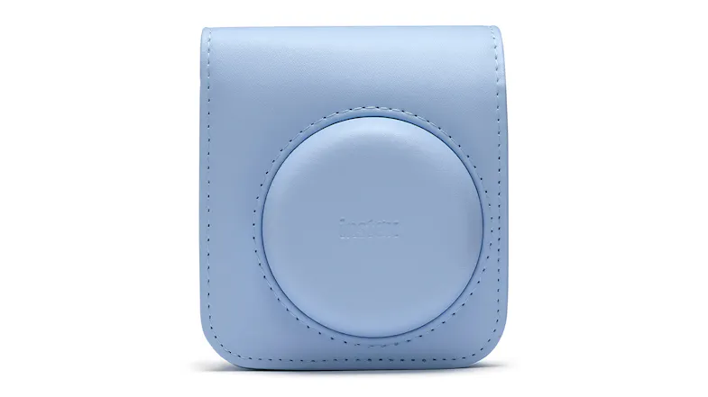 Instax Camera Case for Mini 12 with Adjustable Strap - Pastel Blue Instax Camera Case for Mini 12 with Adjustable Strap - Pastel Blue