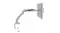 Barkan Gas Spring Dual Arm Flat/Curved Monitor Desk Mount 13" - 29" Barkan Gas Spring Dual Arm Flat/Curved Monitor Desk Mount 13" - 29"