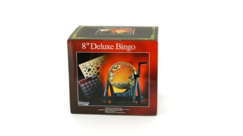 Bingo Cage Deluxe - 90 Balls 8" Bingo Cage Deluxe - 90 Balls 8"