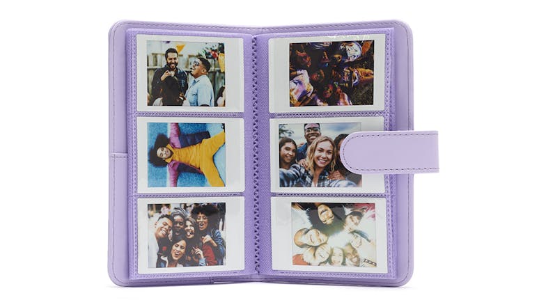 Instax Mini Film 108 Photo Album - Lilac Purple