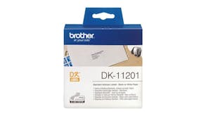 Brother DK11201 Black on White Label Roll - 29 x 90mm (400 Labels)