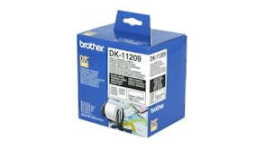 Brother DK11209 Black on White Label Roll - 29 x 62mm (800 Labels)