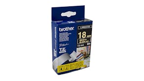 Brother TZe-344 Gold on Black Labelling Tape - 18mm x 8m