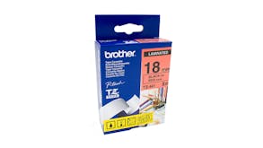 Brother TZe-441 Black on Red Labelling Tape - 18mm x 8m