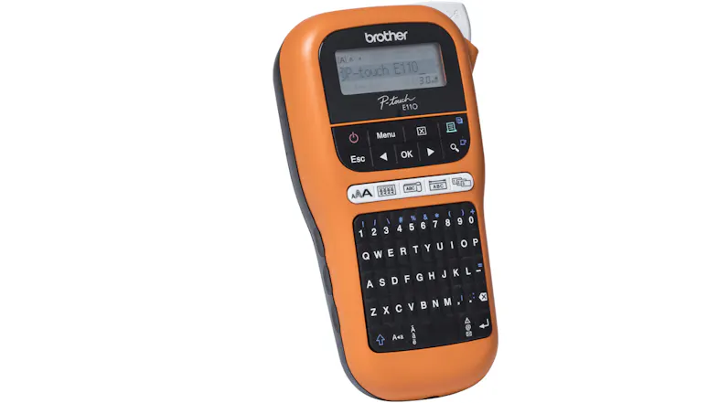 Brother PTE110VP Handheld Electrician Label Printer Brother PTE110VP Handheld Electrician Label Printer