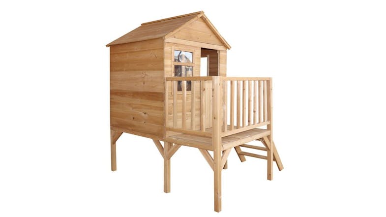 Green Spider "Omaha" Wooden Cubby Playhouse Green Spider "Omaha" Wooden Cubby Playhouse