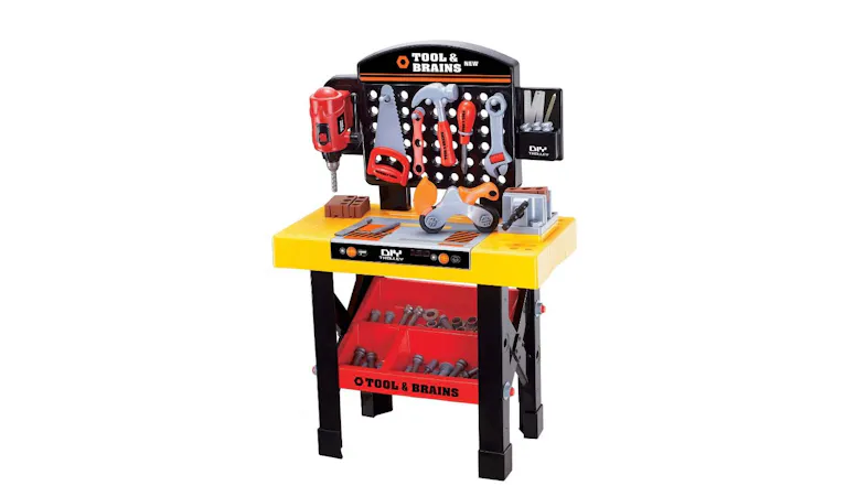 Gem Toys Children's Play Workbench w/ Tools, Accessories Gem Toys Children's Play Workbench w/ Tools, Accessories