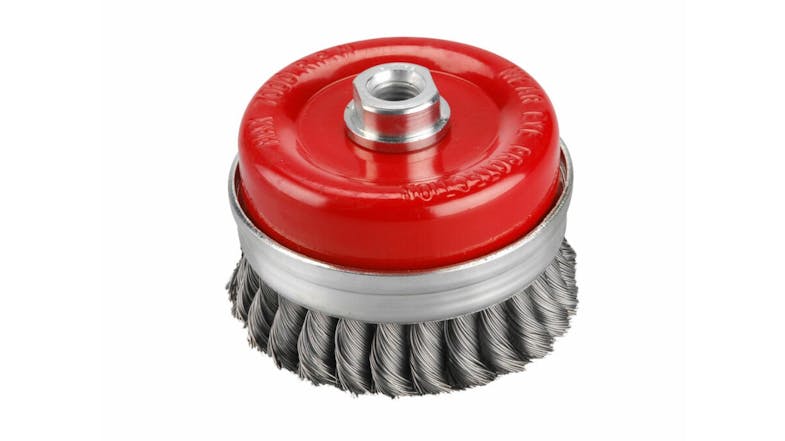 Extol Braided Steel Grinding Cup Brush 100mm Extol Braided Steel Grinding Cup Brush 100mm