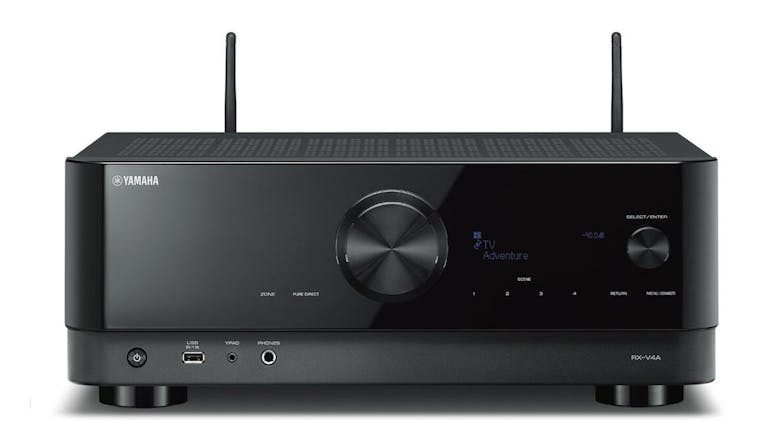 Yamaha RX-V4A 5.2 Channel 4K Wireless AV Receiver - Black (with MusicCast)