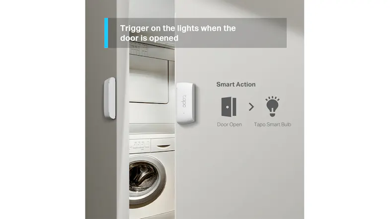 TP-Link Tapo T110 Smart Door & Window Sensor (Wireless, Instant Notification, Battery Powered) TP-Link Tapo T110 Smart Door & Window Sensor (Wireless, Instant Notification, Battery Powered)