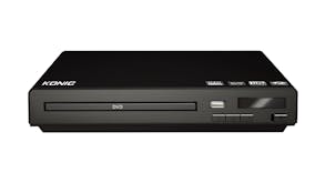 Konic KVD-802 Mini CD/DVD Player - Black