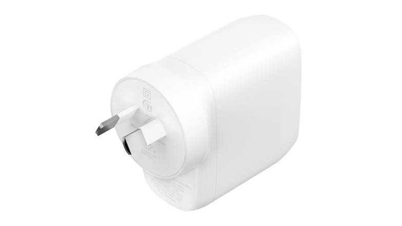 Belkin Boost Charge Pro 60W Dual USB-C Wall Charger with PPS - White