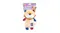 Plush Gigwi lion‑like dog toy with colourful limbs shown in retail packaging labelled ‘Suppa Puppa” Plush Gigwi lion‑like dog toy with colourful limbs shown in retail packaging labelled ‘Suppa Puppa”