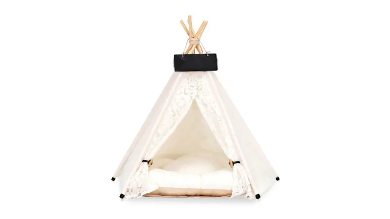 Fluff n' Stuff Canvas Tent Pet Bed Fluff n' Stuff Canvas Tent Pet Bed