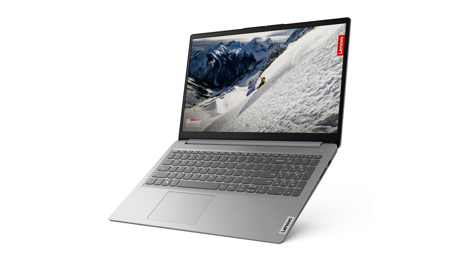 Lenovo Ideapad Slim 1 (7th Gen) 15.6" Laptop - AMD Ryzen5 8GB-RAM 512GB-SSD - Cloud Grey (82VG002SAU)