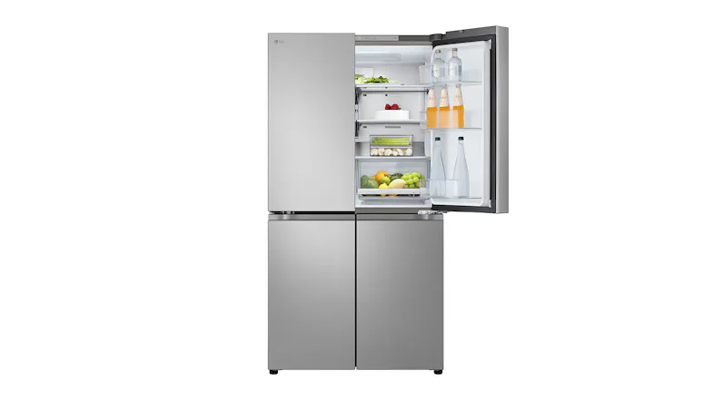 LG 665L Quad Door Fridge Freezer - Platinum Silver (GF-B700PL) LG 665L Quad Door Fridge Freezer - Platinum Silver (GF-B700PL)