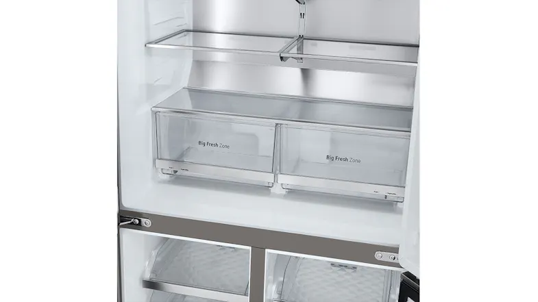 LG 665L Quad Door Fridge Freezer - Platinum Silver (GF-B700PL) LG 665L Quad Door Fridge Freezer - Platinum Silver (GF-B700PL)