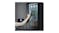 LG 642L Quad Door Fridge Freezer with Ice & Water Dispenser - Matte Black (GF-V700MBLC)