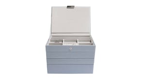 Stackers Modular Jewellery Boxes Classic 4pcs. - Dusky Blue