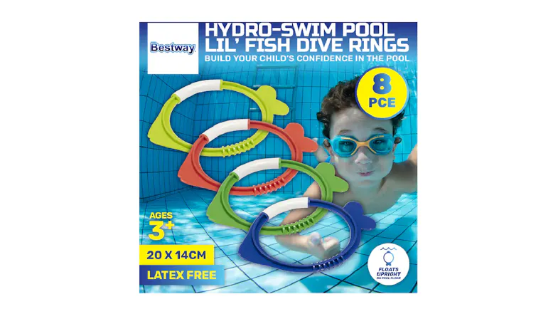 Hydro-Swim Pool Lil Fish Dive Rings Hydro-Swim Pool Lil Fish Dive Rings