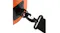 Close-up of a black swivel hook clipped to the dry bag's D-ring Close-up of a black swivel hook clipped to the dry bag's D-ring