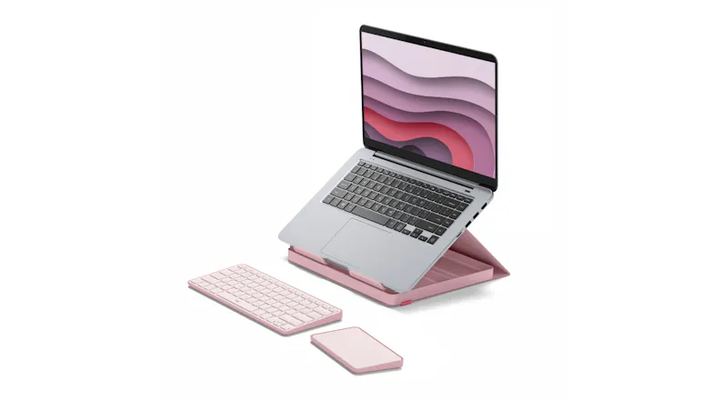 Logitech Casa Pop-Up Desk Kit - Rose (920-011284) Logitech Casa Pop-Up Desk Kit - Rose (920-011284)