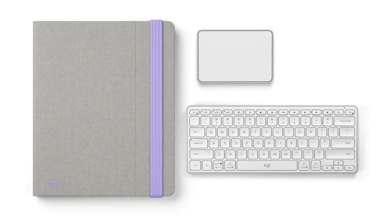 Logitech Casa Pop-Up Desk Kit - Off White (920-011285) Logitech Casa Pop-Up Desk Kit - Off White (920-011285)