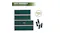 Wallaroo Galvanized Steel Garden Bed 120 x 60cm - Green Wallaroo Galvanized Steel Garden Bed 120 x 60cm - Green