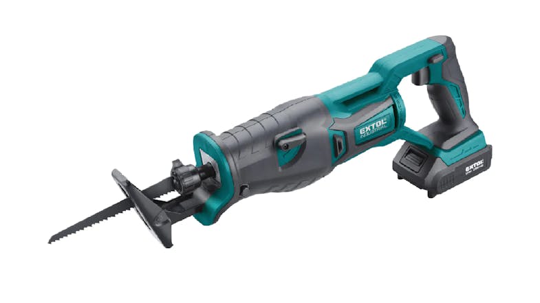 Extol SHARE20V Cordless Brushless Reciprocating Saw w/ 2000mAh Battery Extol SHARE20V Cordless Brushless Reciprocating Saw w/ 2000mAh Battery
