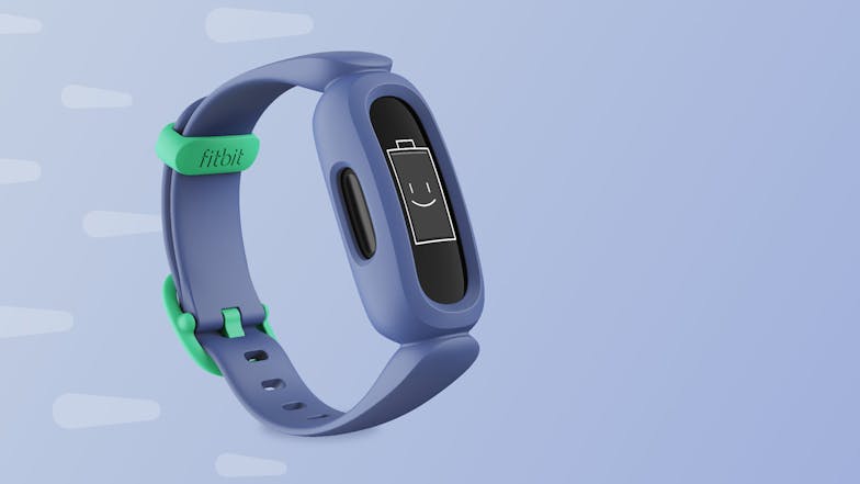 Fitbit Ace 3 Activity Tracker - Cosmic Blue/Astro Green (Bluetooth, Kids Edition)