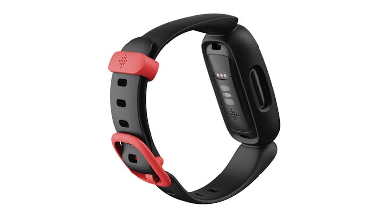 Fitbit Ace 3 Activity Tracker - Black/Sport Red (Bluetooth, Kids Edition)