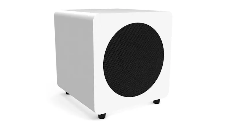Kanto SUB8W 300W 8" Subwoofer - Matte White Kanto SUB8W 300W 8" Subwoofer - Matte White