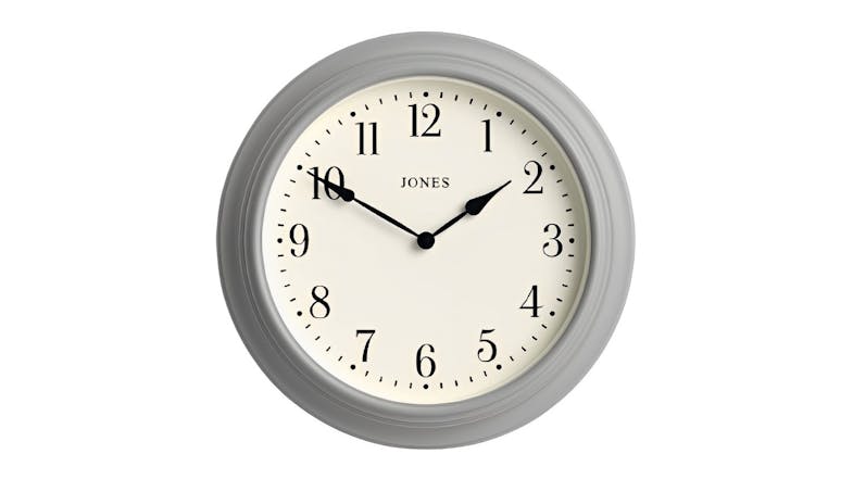 Newgate "Jones' Supper Club" Wall Clock - Cloud Grey Newgate "Jones' Supper Club" Wall Clock - Cloud Grey