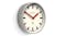 Newgate "Luggage" Wall Clock - Galvanised/Red Newgate "Luggage" Wall Clock - Galvanised/Red