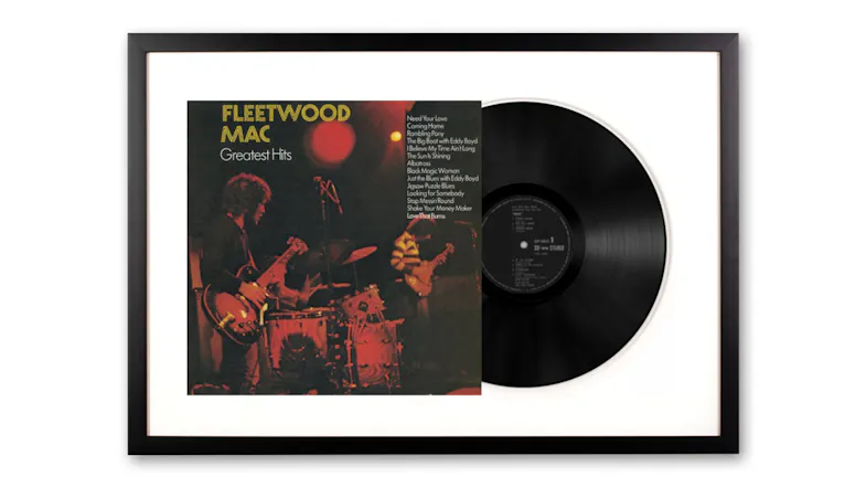 Fleetwood Mac - Greatest Hits Framed Vinyl + Album Art Fleetwood Mac - Greatest Hits Framed Vinyl + Album Art