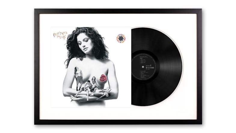 Red Hot Chilli Peppers - Mothers Milk Framed Vinyl + Album Art Red Hot Chilli Peppers - Mothers Milk Framed Vinyl + Album Art