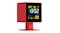 Newgate "Monolith" LCD Alarm Clock - Fire Engine Red Newgate "Monolith" LCD Alarm Clock - Fire Engine Red