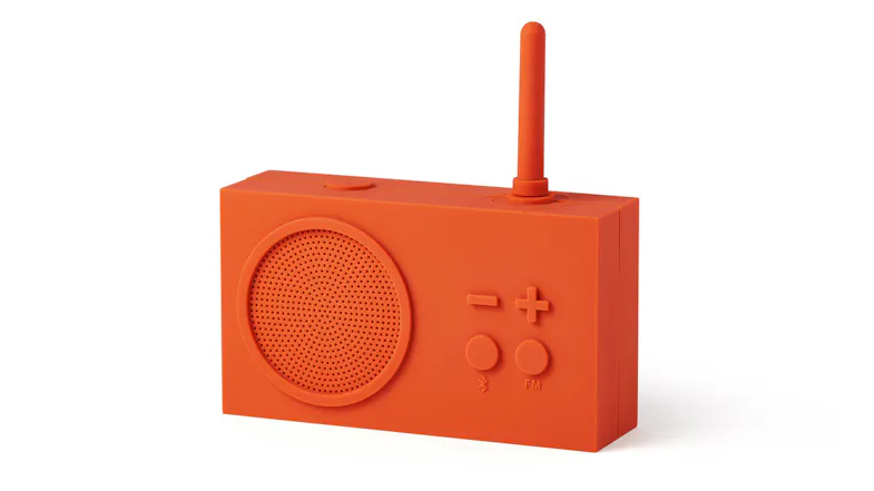 Lexon Tykho 3 FM Radio w/ Bluetooth - Orange Lexon Tykho 3 FM Radio w/ Bluetooth - Orange