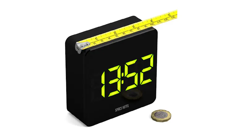 Newgate "Space Hotel Orbatron" LED Alarm Clock - Black/Green Newgate "Space Hotel Orbatron" LED Alarm Clock - Black/Green
