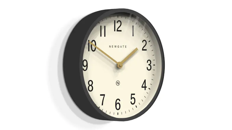 Newgate "Mr. Edwards" Wall Clock - Blizzard Grey Newgate "Mr. Edwards" Wall Clock - Blizzard Grey