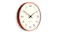 Newgate "Radio City" Wall Clock - Matte Orange/Arabic Numerals Newgate "Radio City" Wall Clock - Matte Orange/Arabic Numerals