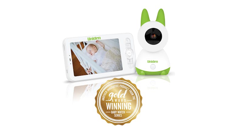 Uniden BW6151R 2K 3MP Wireless Pan & Tilt Camera with 5" Baby Monitor
